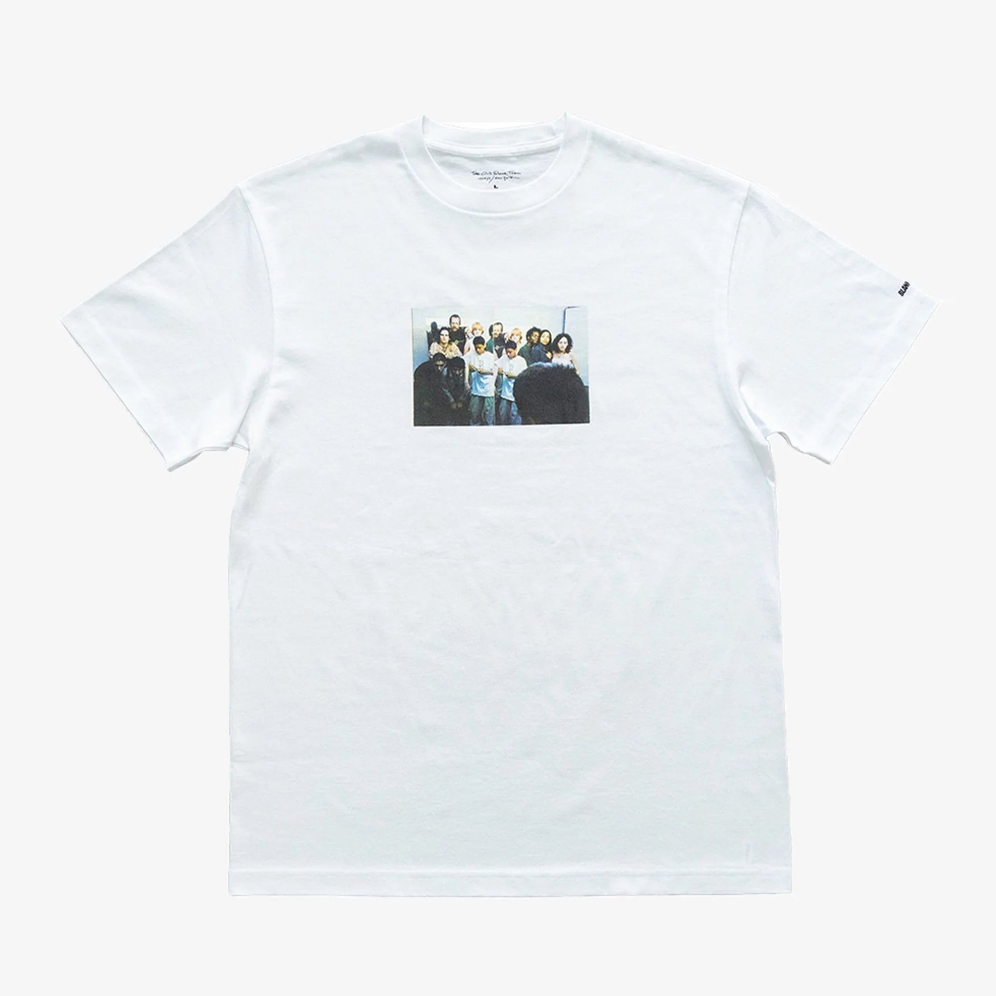 BLANK MAG Forever Young cast photo S/S Tee White 正面写真
