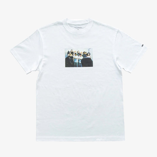 BLANK MAG Forever Young cast photo S/S Tee White 正面写真