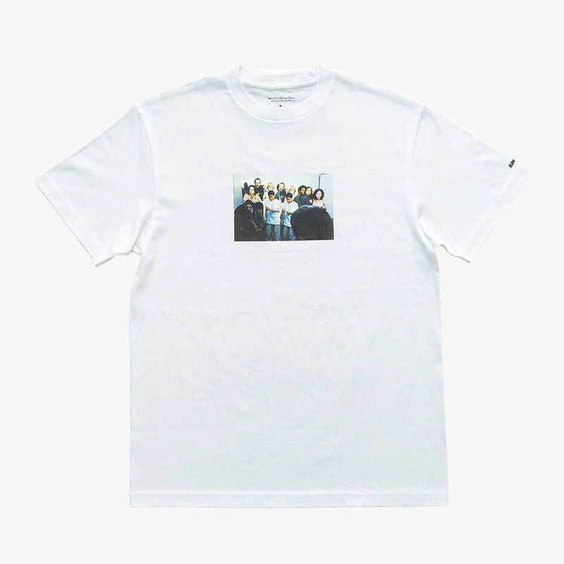 BLANKMAG Forever Young Cast Photo Tシャツ BLANK MAG Forever Young cast photo S/S Tee - White – STUDY