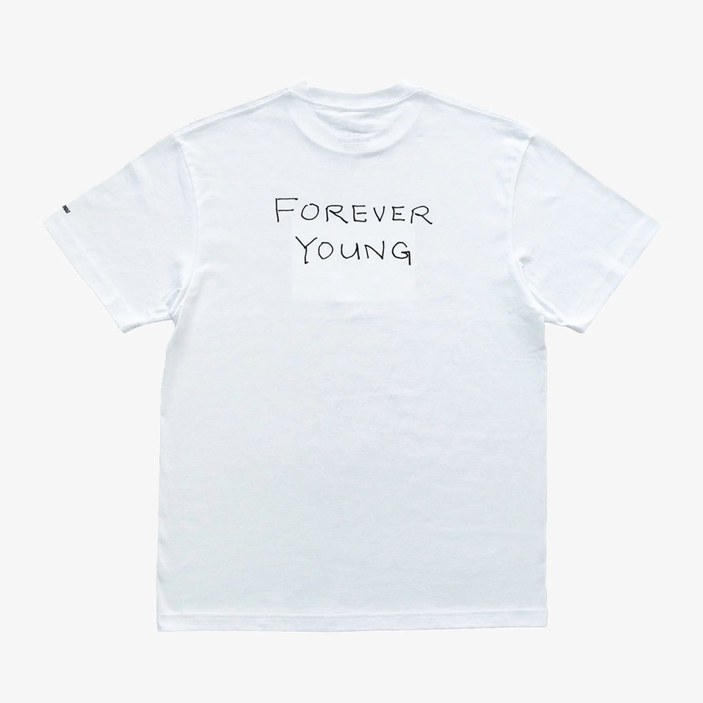 BLANK MAG Forever Young cast photo S/S Tee White　背面