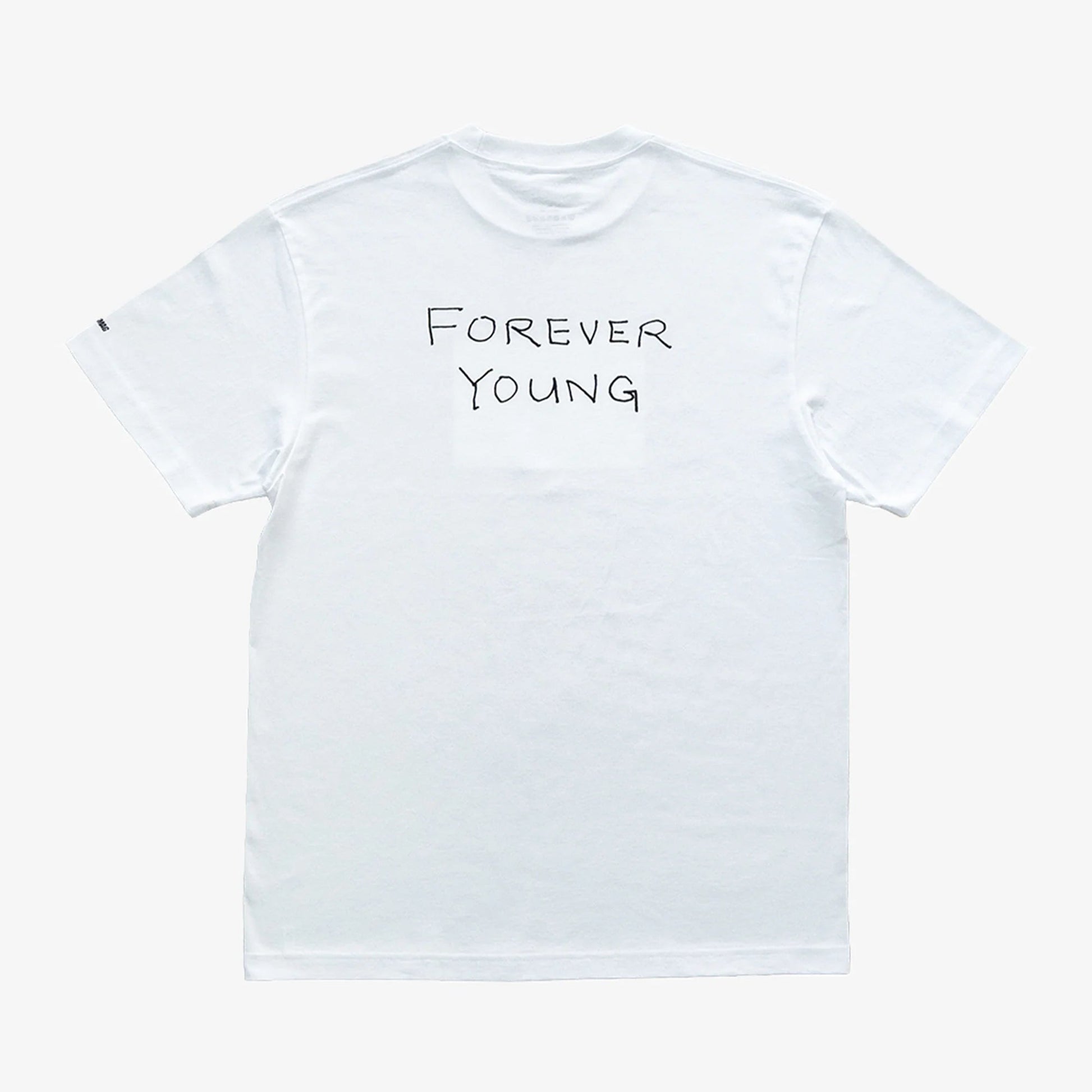 BLANK MAG Forever Young cast photo S/S Tee White　背面