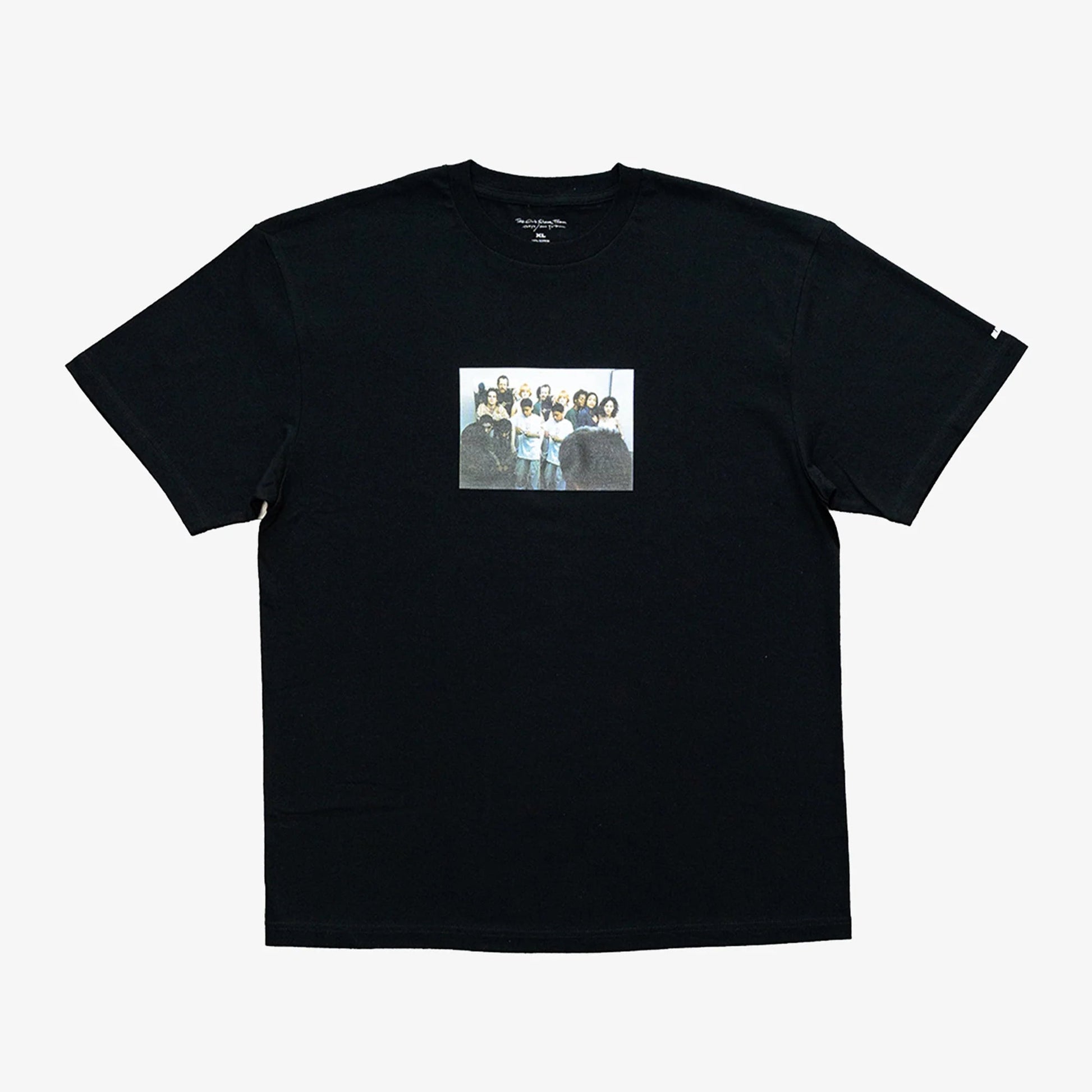 BLANK MAG Forever Young cast photo S/S Tee Black 正面写真