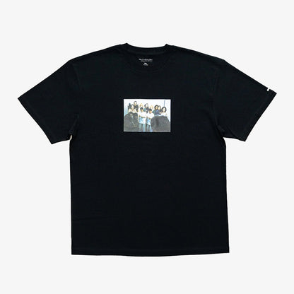 BLANK MAG Forever Young cast photo S/S Tee Black 正面写真