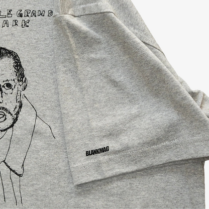 BLANK MAG Self-Portait  S/S tee H.Gray 部分写真