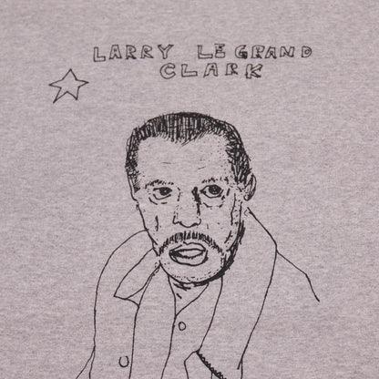 BLANK MAG Self-Portait  S/S tee H.Gray アートワーク部分