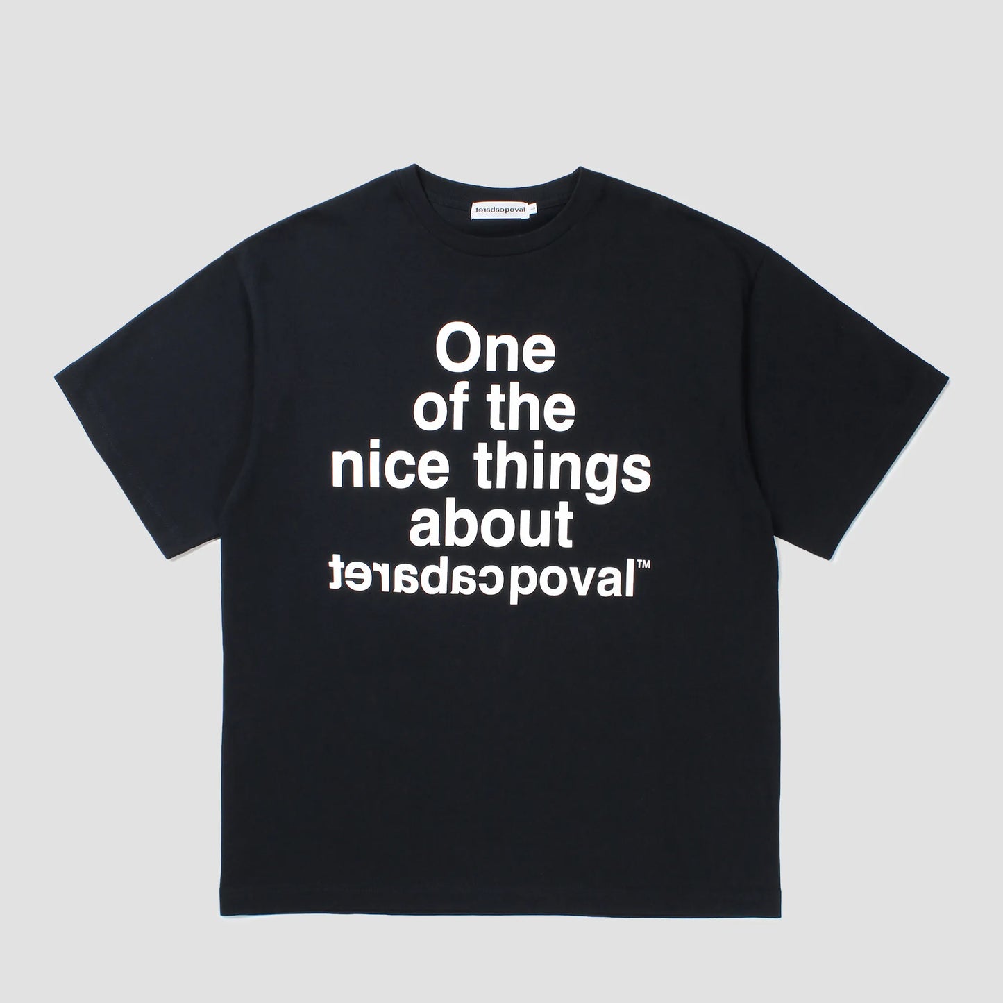 CABARET POVAL Nice Things Tee Navy【26SS-PVA-ST03】(N)