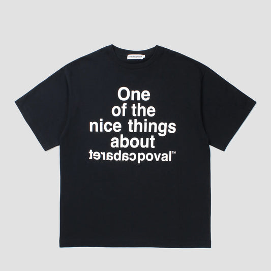 CABARET POVAL Nice Things Tee Navy【26SS-PVA-ST03】(N)