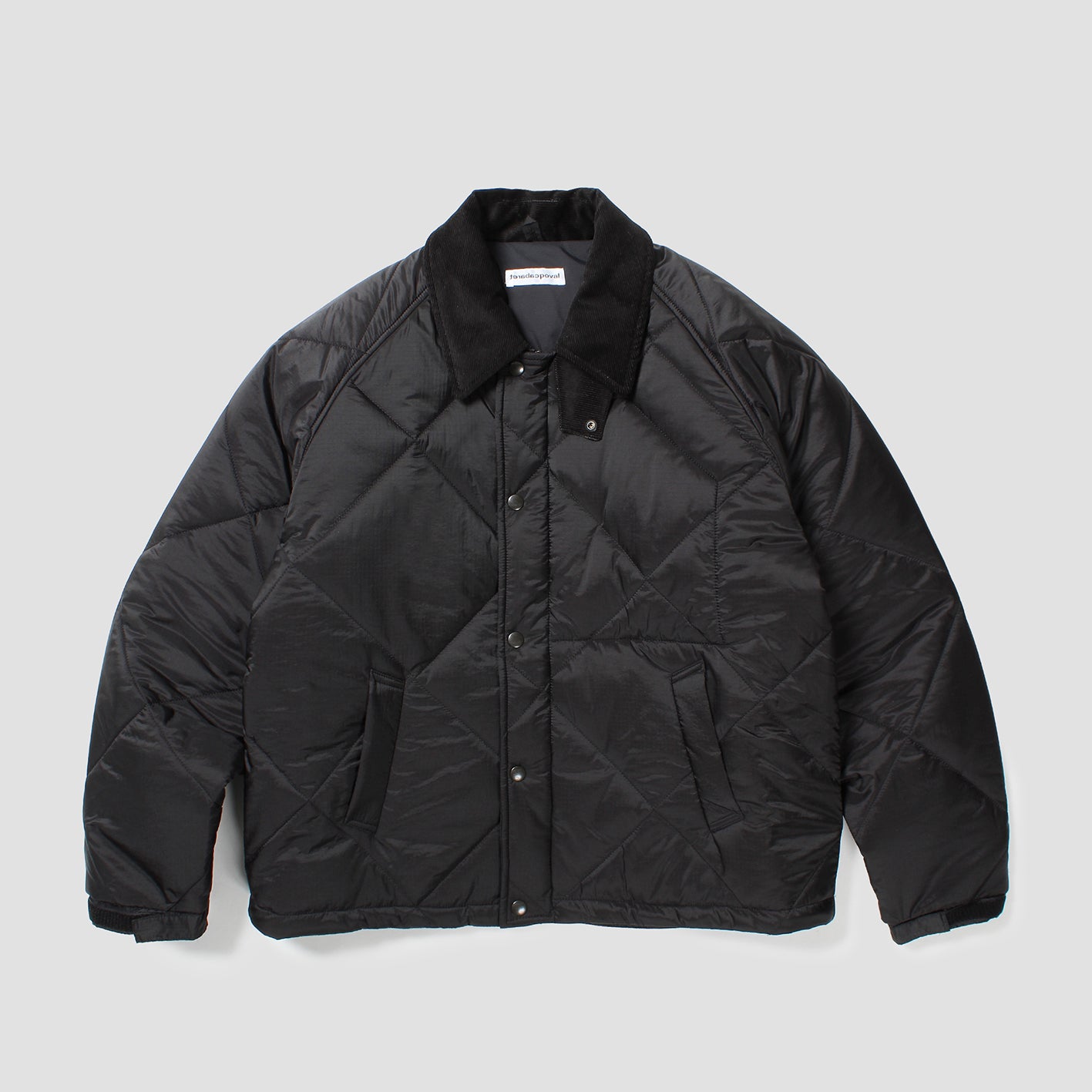 CABARET POVAL Quilted Puff Jacket Black【25AW-PVA-OT02】(N)
