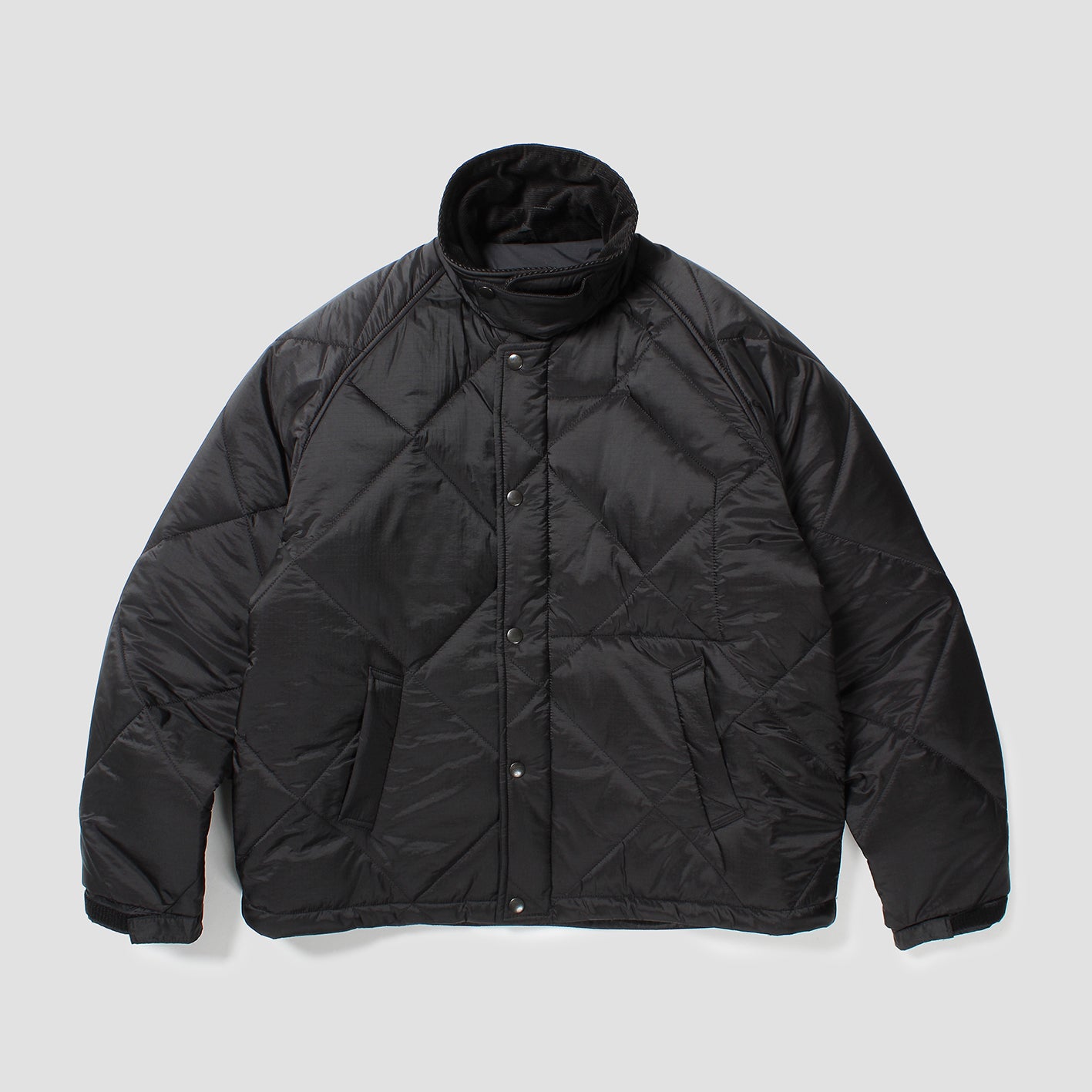 CABARET POVAL Quilted Puff Jacket Black【25AW-PVA-OT02】(N)