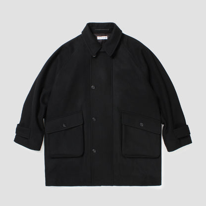 CABARET POVAL Wool Over Coat Black【25AW-PVA-OT01】(N)