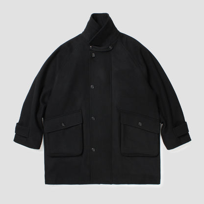 CABARET POVAL Wool Over Coat Black【25AW-PVA-OT01】(N)