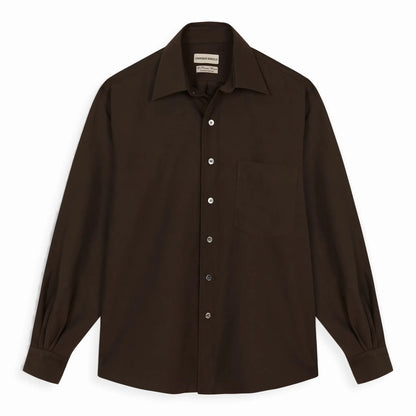 CAMISAS MANOLO Green Sobrecamisa Shirt グリーン オーバーシャツ 正面