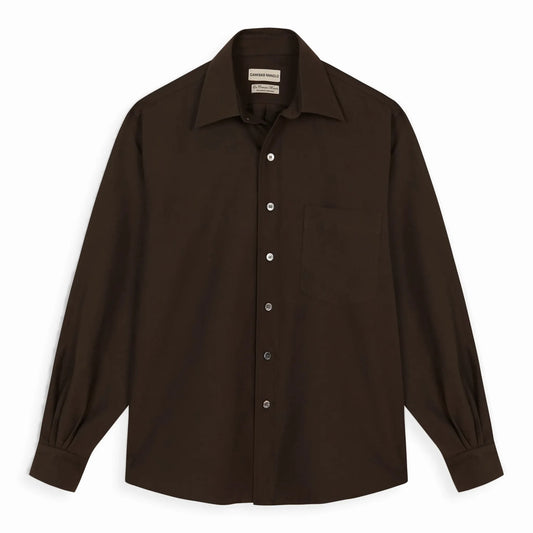 CAMISAS MANOLO Green Sobrecamisa Shirt グリーン オーバーシャツ 正面