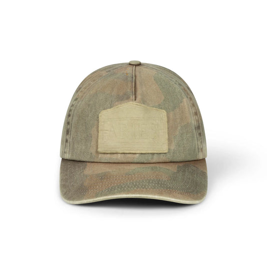 ARIES Camo Temple Cap Olive【AR90026.05】(N)