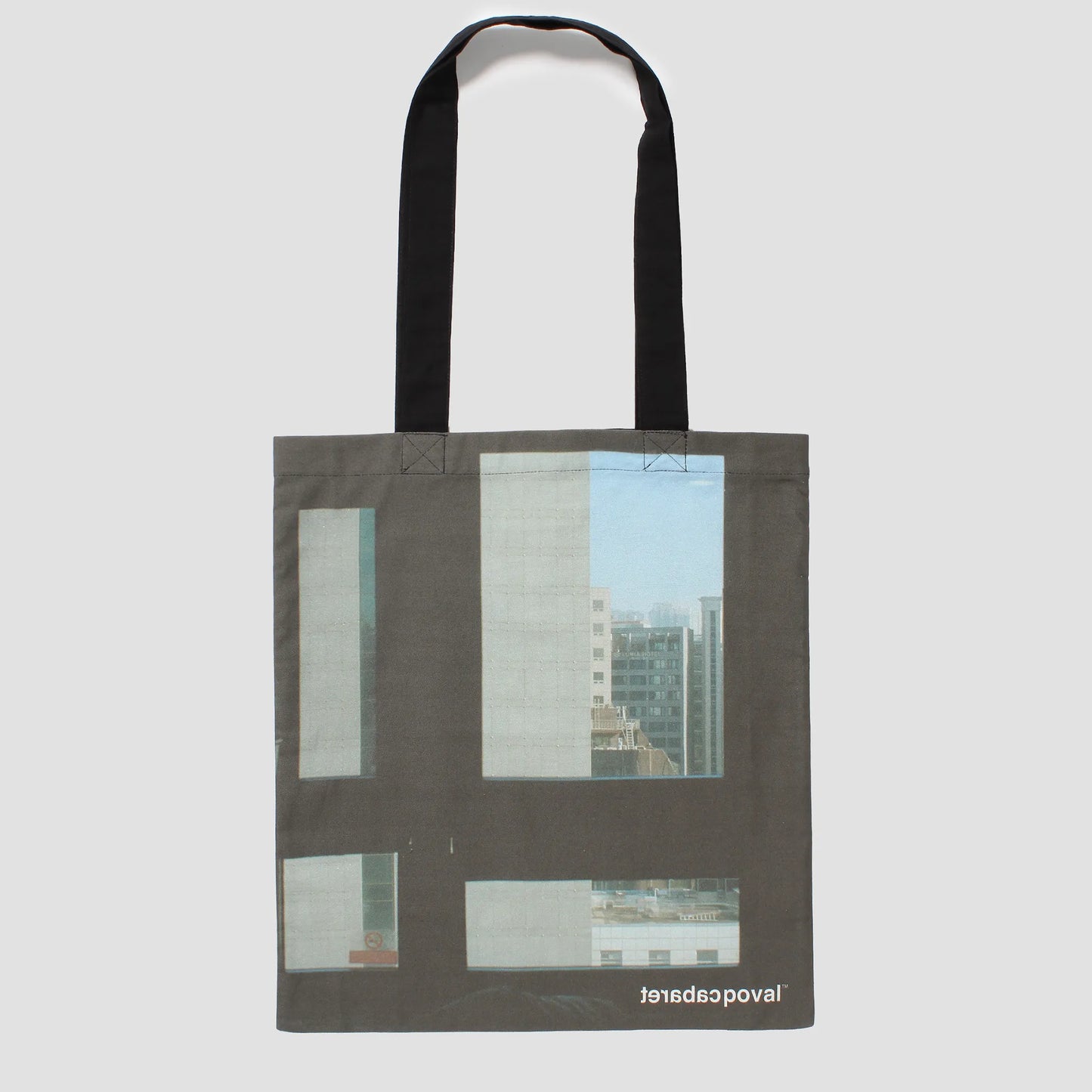 CABARET POVAL Charlotte Tote Bag Black [26SS-PVA-AC01] (N)