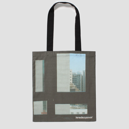 CABARET POVAL Charlotte Tote Bag Black [26SS-PVA-AC01] (N)
