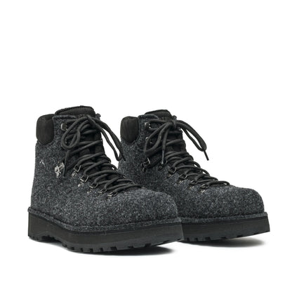 DIEMME × Hiking Patrol WOOL ROCCIA VET ANTRACITE 正面