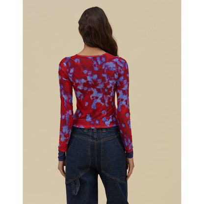 ECKHAUS LATTA Duet Top Burst【1100-EL-PS26-B】(N)