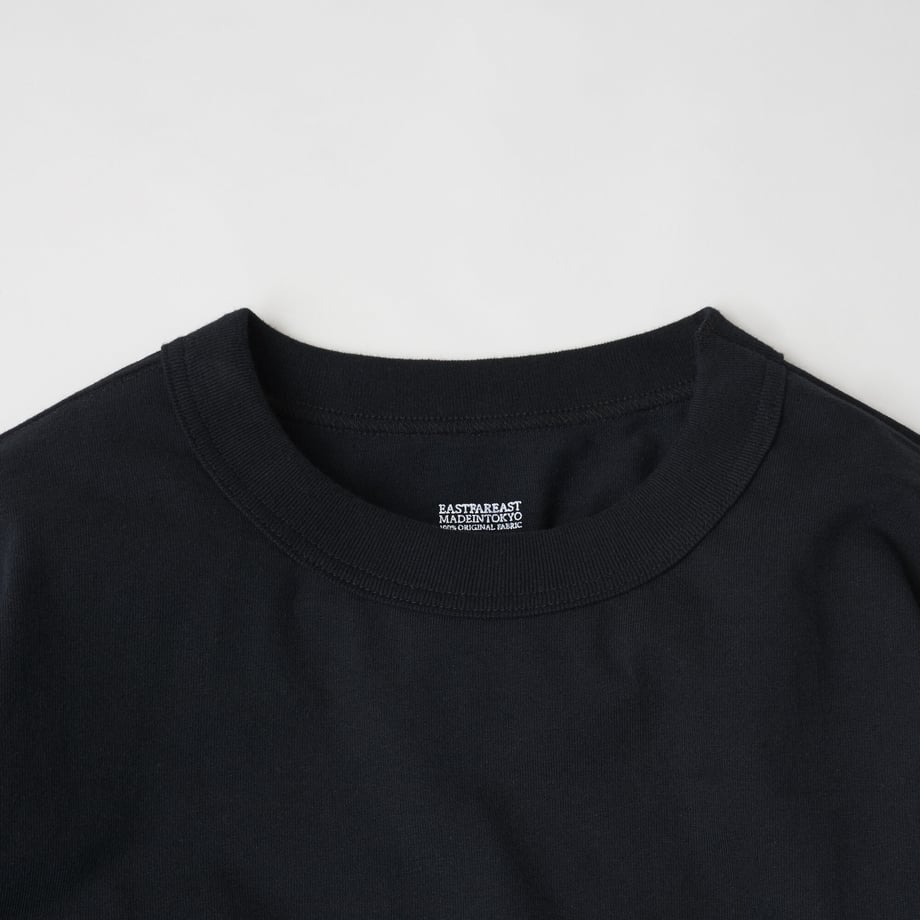 EASTFAREAST MODEL008 Short Sleeve Tee Black