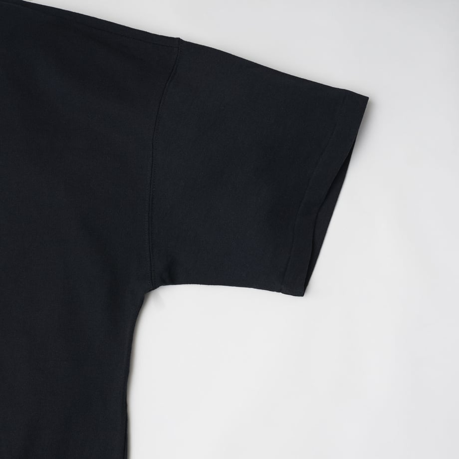 EASTFAREAST MODEL008 Short Sleeve Tee Black