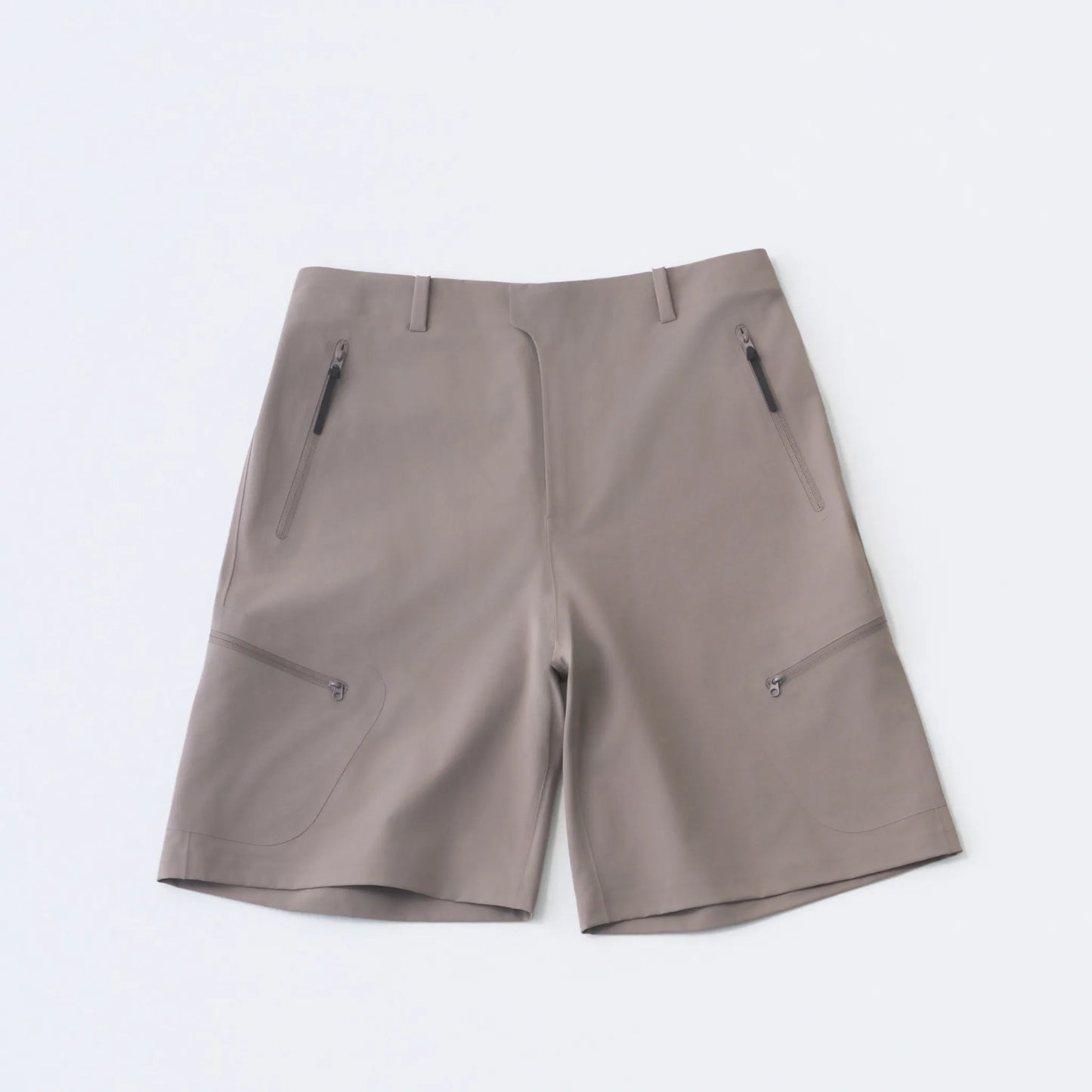 Hiking Patrol EDGE LT SOFTSHELL TECHNICAL TROUSER WALNUT フロントデザイン ショートパンツ 全体ビュー