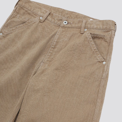 ENCOMING ENST DENIM TROUSER Beige ウエストディテール 5ポケット仕様