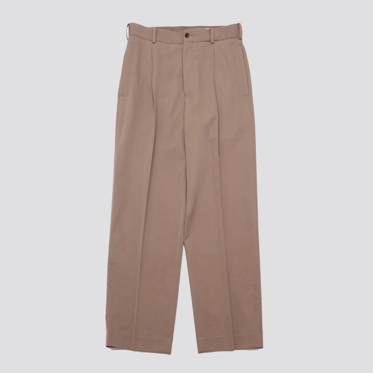 ENCOMING PAINTER TROUSER Beige フロントデザイン パンツ 全体ビュー