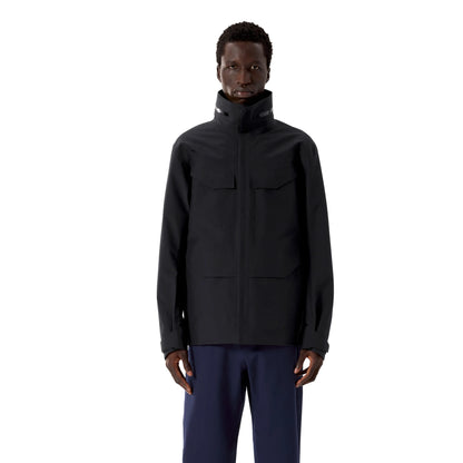 ARC'TERYX VEILANCE Field Jacket M BLACK 着用画像 Front View