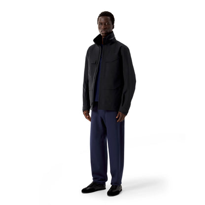 ARC'TERYX VEILANCE Field Jacket M BLACK 着用画像 全身