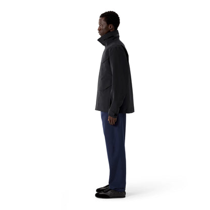 ARC'TERYX VEILANCE Field Jacket M BLACK 着用画像 全身側面