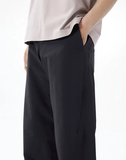 ARC'TERYX VEILANCE Corbel Pant M Black 着用イメージ 斜め わたりディテール