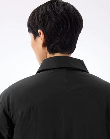 ARC'TERYX VEILANCE Naroda Insulated Jacket M Black 着用イメージ ネック箇所背面