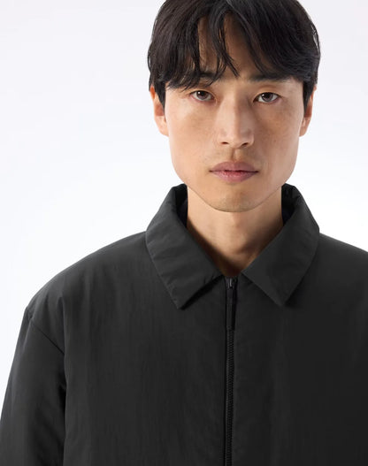 ARC'TERYX VEILANCE Naroda Insulated Jacket M Black 着用イメージ ネック箇所ディテール