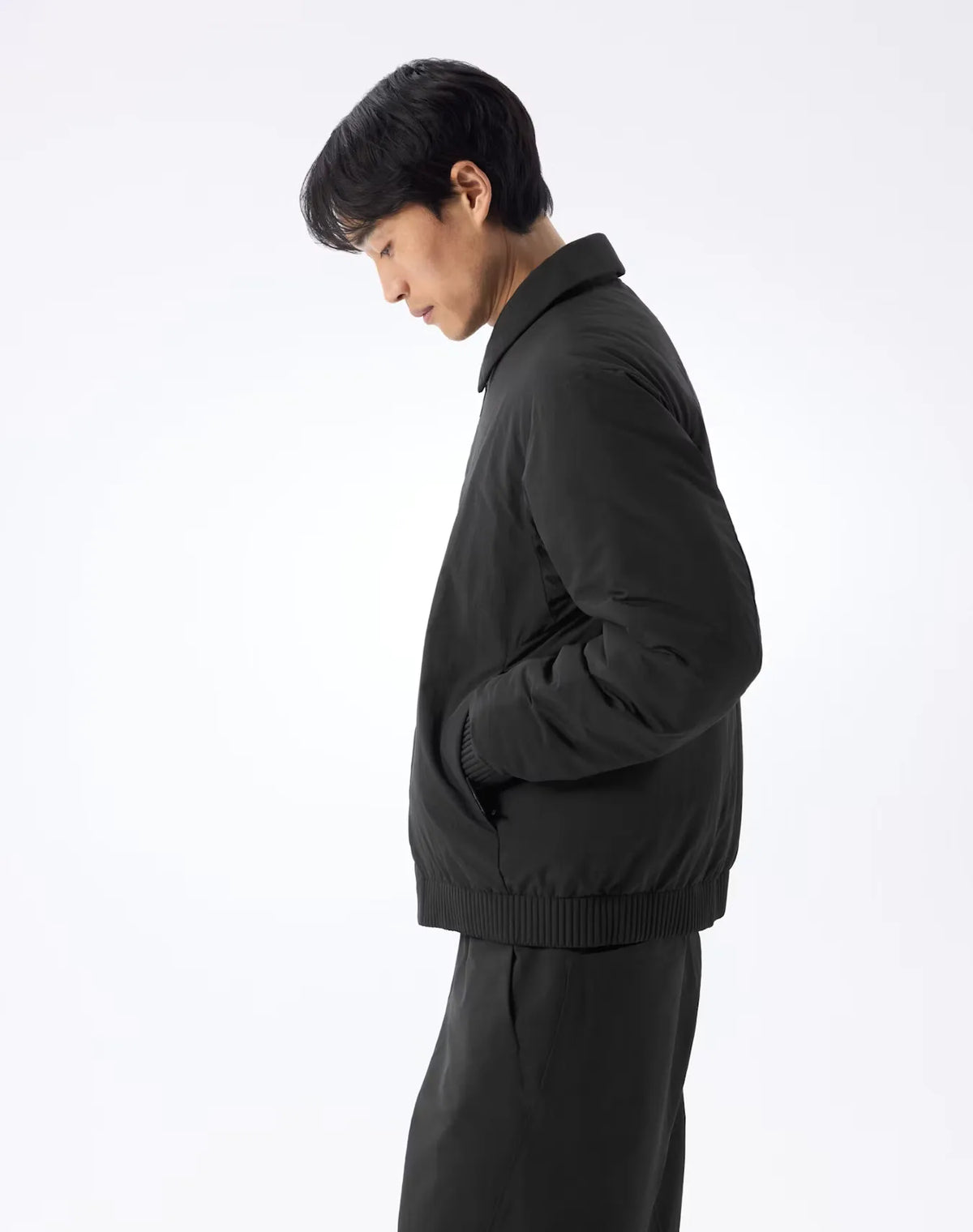 ARC'TERYX VEILANCE Naroda Insulated Jacket M Black 着用イメージ 側面