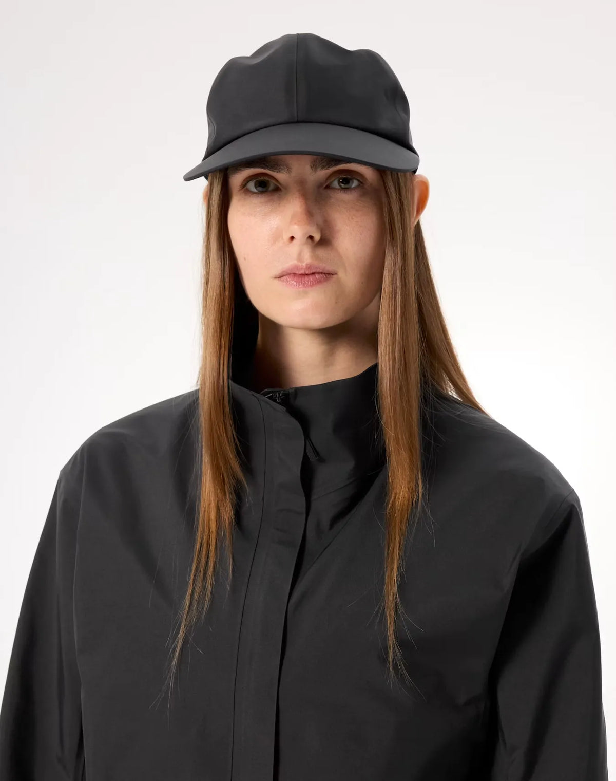 ARC'TERYX VEILANCE Dynode Cap Black 着用イメージ 正面