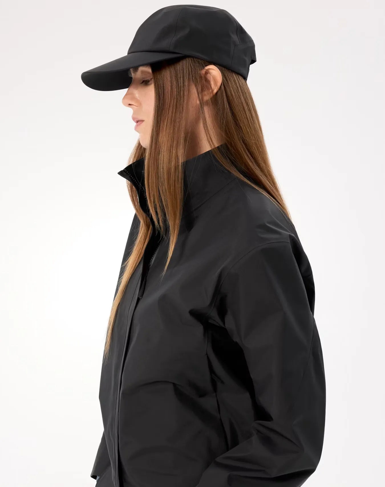 ARC'TERYX VEILANCE Dynode Cap Black 着用イメージ 側面
