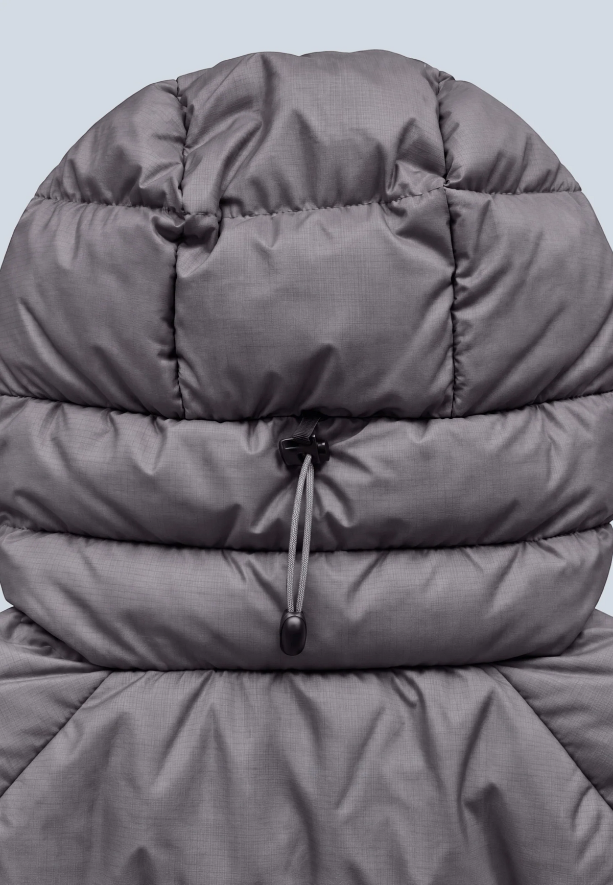 Hiking Patrol Horizon 800FP Hooded Down Jacket Slate Brown フードアジャスター
