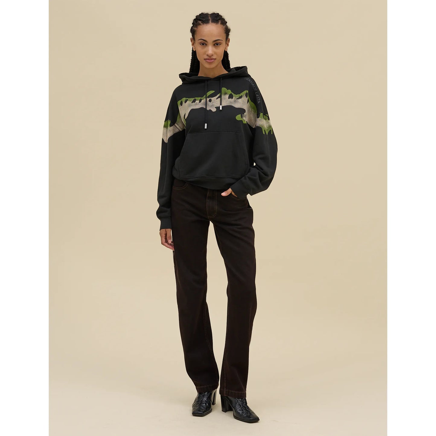 ECKHAUS LATTA HOODIE KELP【251-EL-PS26-K】(N)