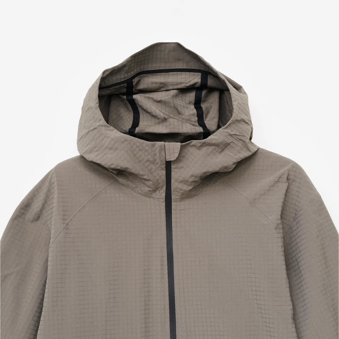 Hiking Patrol WAYPOINT RIPSTOP HOODED JACKET DK TAUPE フード