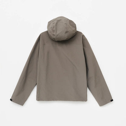 Hiking Patrol WAYPOINT RIPSTOP HOODED JACKET DK TAUPE 背面