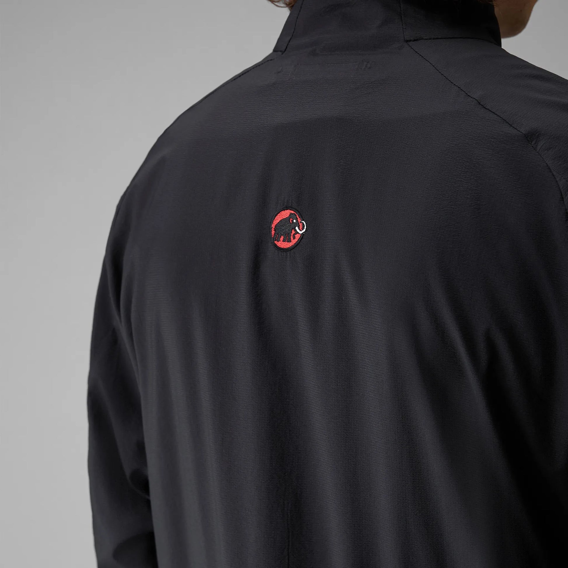 Hiking Patrol × MAMMUT WB JACKET BLACK ロゴディテール 刺繍仕様