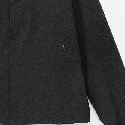 Hiking Patrol WAYPOINT TEXTURE JACKET DK GREY ポケット詳細