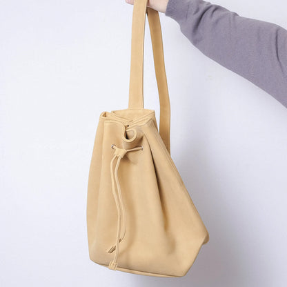 ENCOMING  Gatherting Shoulder Bag Yellow【GASBA-YE】正面画像全体