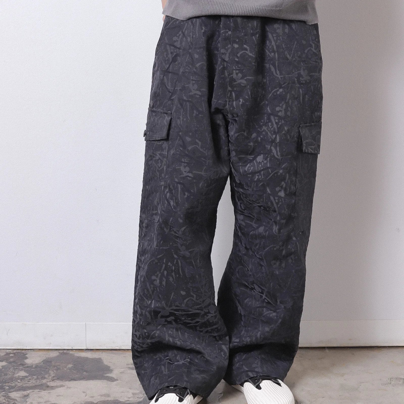 ENCOMING Work Easy Trouser Navy【WETR-NV】着用イメージ 正面
