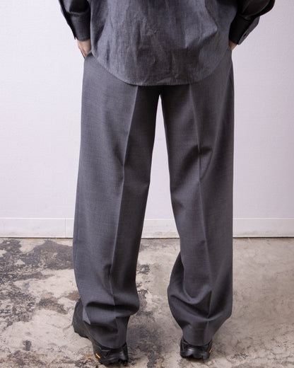ENCOMING Painter Trouser Grey 着用イメージ 背面