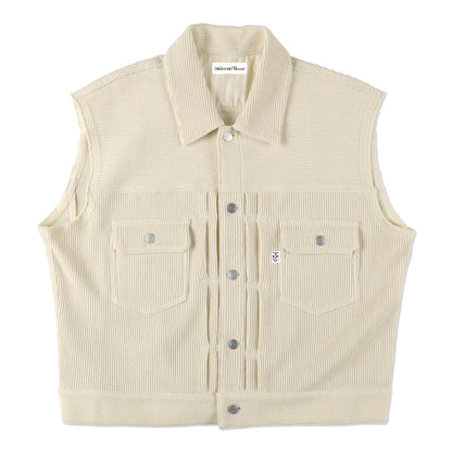 COSMOS TEXAS second vest ivory [ctfw25cs01](N)