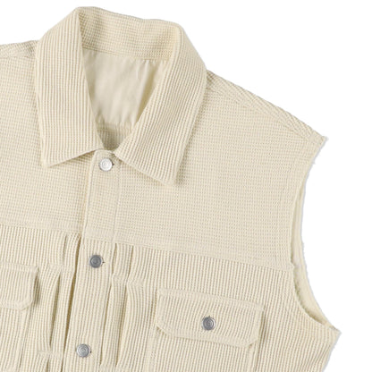COSMOS TEXAS second vest ivory [ctfw25cs01](N)
