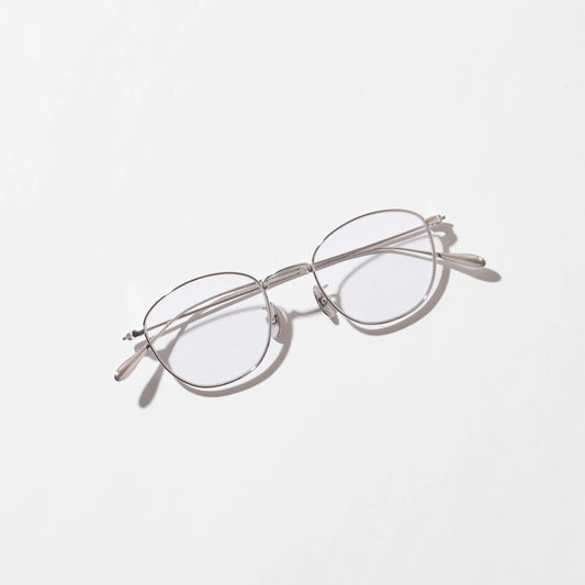 NOCHINO OPTICAL KOUGETSU #1 PLUTINUM SIVER x CLEAR to D.Grey(調光)【NOCHINO-N13】(N)