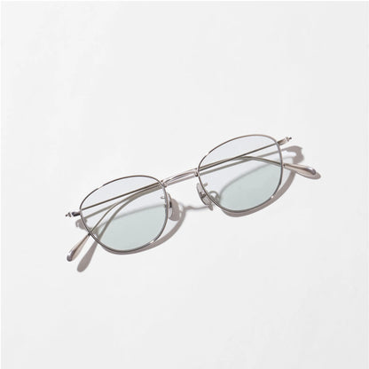 【韓国正規品】VQM PLUINO V2 プルイノ V2 NOCHINO OPTICAL - KOUGETSU #2 PLUTINUM SILVER × GREY GREEN to D