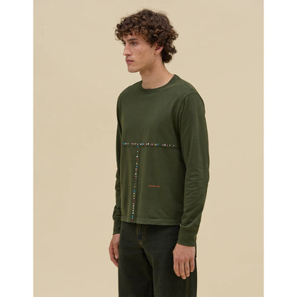 ECKHAUS LATTA LAPPED LONG SLEEVE GLIMMER [302-EL-PS26-G]